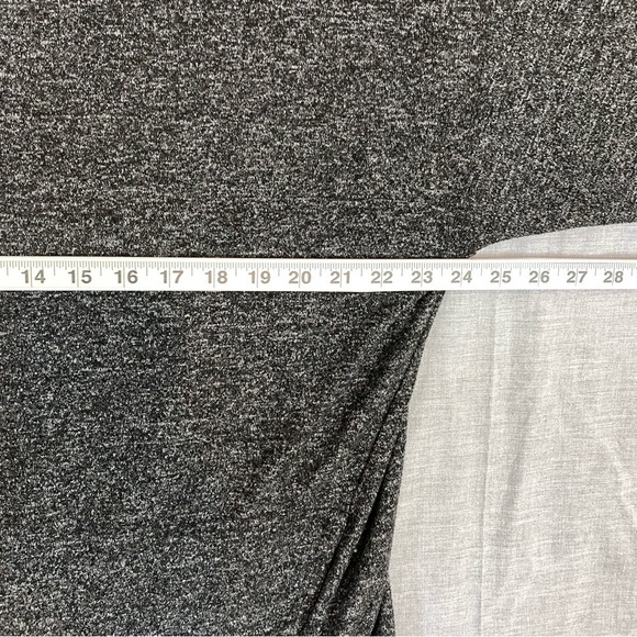 Hyba 3/4 Sleeve Sweater Sz 2X Dark Heather Gray Pockets Stretchy - Picture 10 of 11